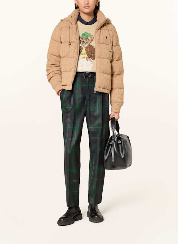 POLO RALPH LAUREN broek DONKERBLAUW / GROEN / DONKERGROEN