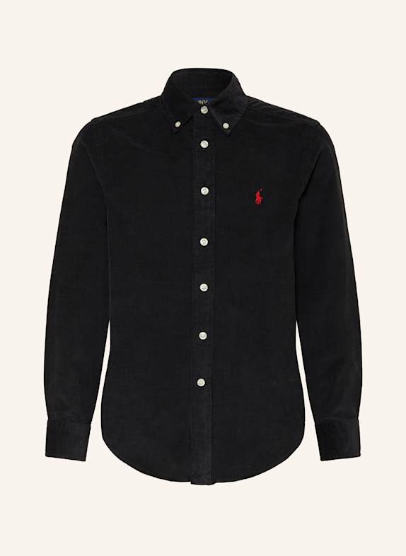 POLO RALPH LAUREN Cordhemd SCHWARZ