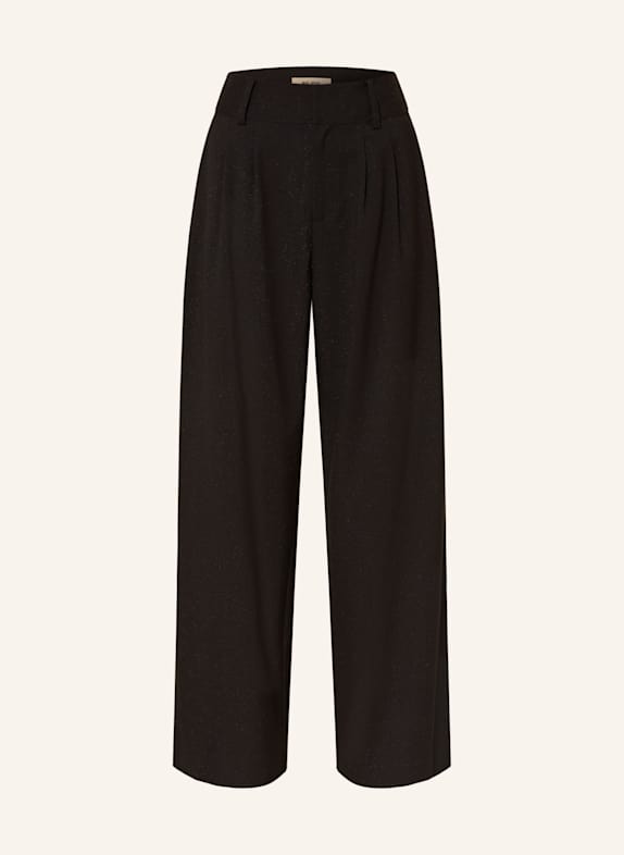 MOS MOSH Hose MMEVIE BELLEVUE mit Glitzergarn SCHWARZ