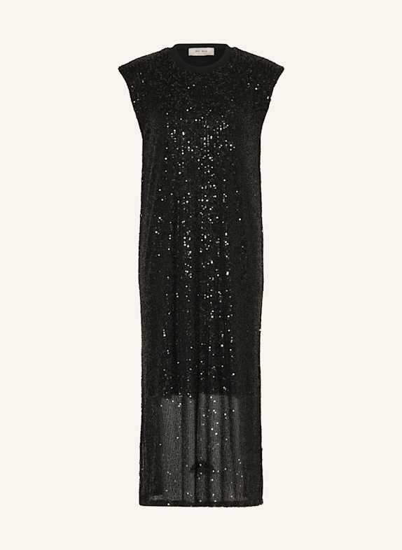 MOS MOSH Kleid MMARAN mit Pailletten SCHWARZ