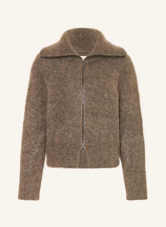 MOS MOSH Cardigan MMHULDA DARK BROWN