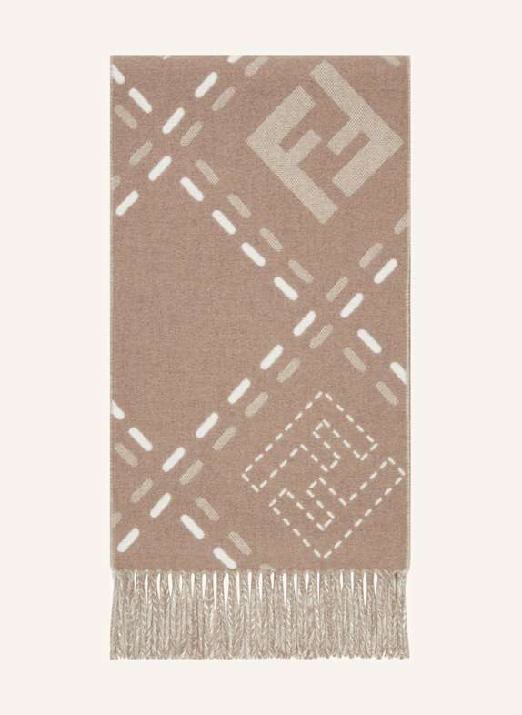 FENDI Scarf TAUPE / ECRU
