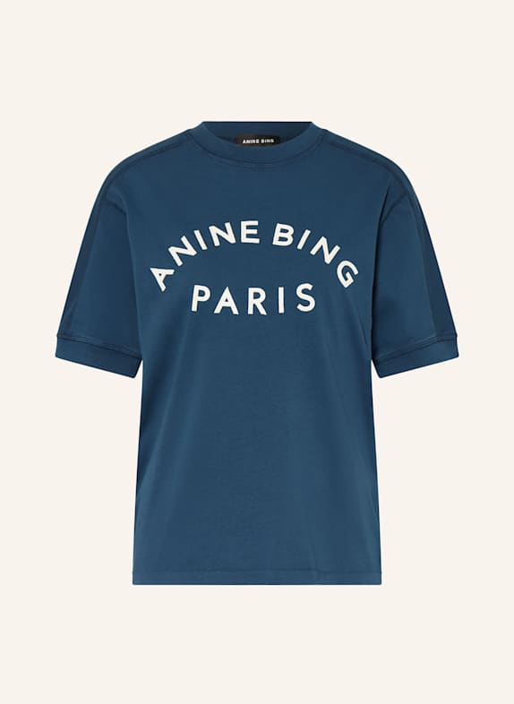 ANINE BING T-shirt JAYLIN DARK BLUE/ WHITE
