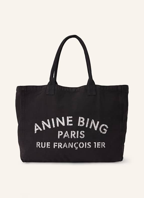 ANINE BING Shopper BLACK