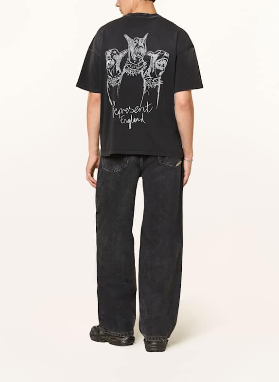 REPRESENT T-shirt 03 AGED BLACK