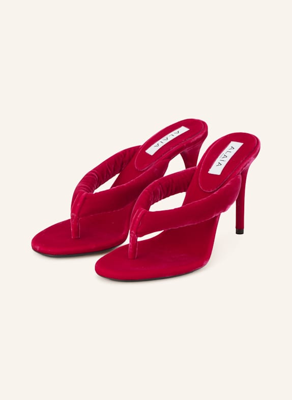ALAÏA Zehentrenner FUCHSIA