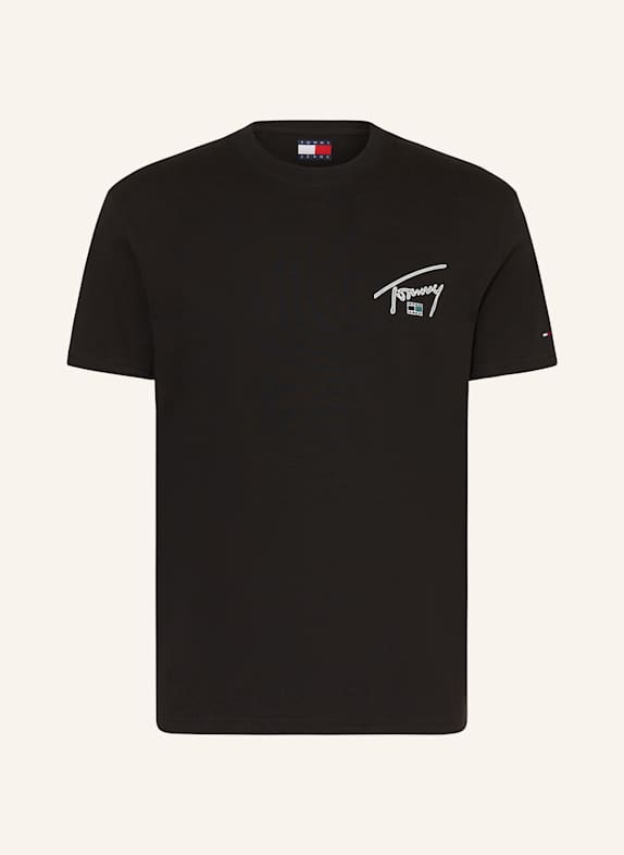 TOMMY JEANS T-Shirt SCHWARZ