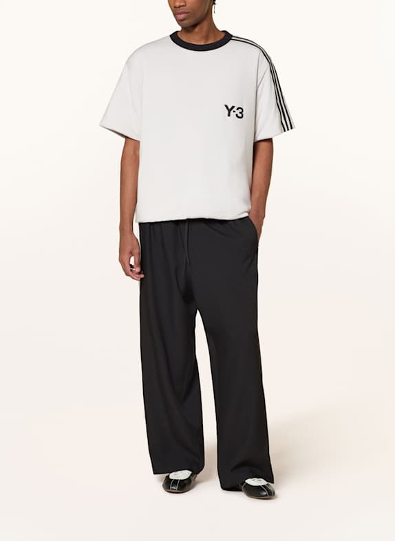 Y-3 T-shirt PADDED LYSEGRÅ / SORT
