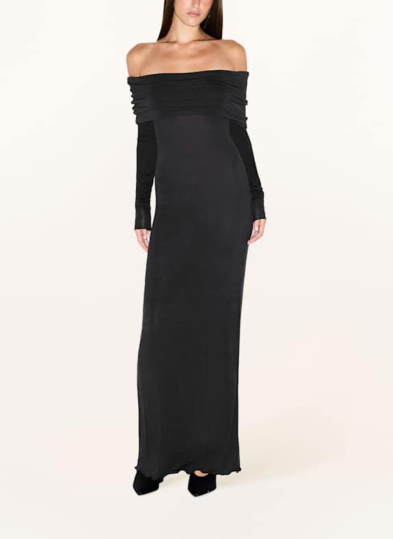 SKIMS Loungejurk SHEER MODAL ONYX