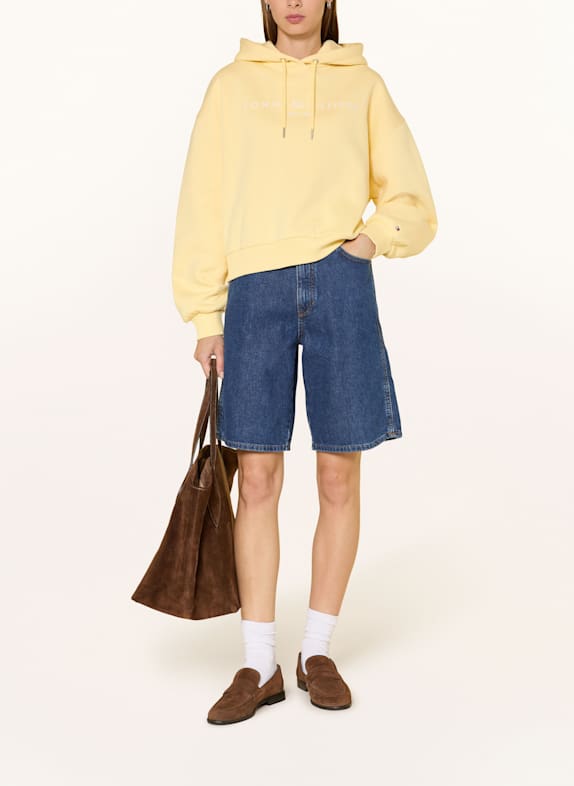 TOMMY HILFIGER hoodie LICHTGEEL