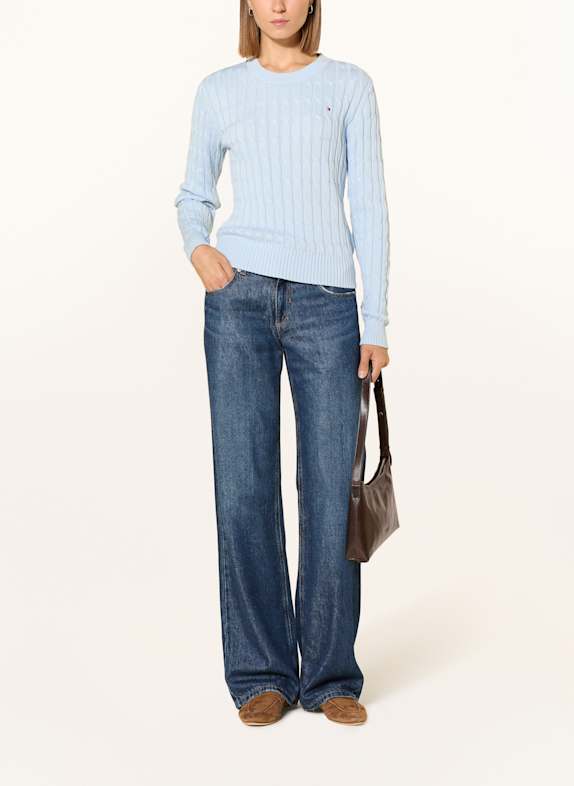 TOMMY HILFIGER trui LICHTBLAUW
