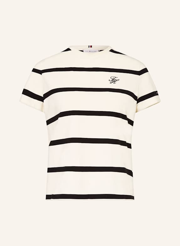 TOMMY HILFIGER T-shirt WHITE / BLACK