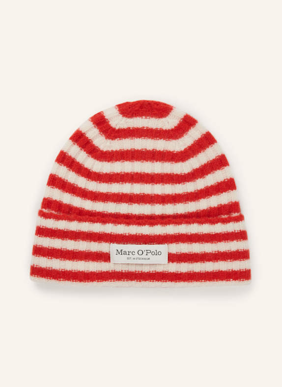 Marc O'Polo Mütze ROT / WEISS