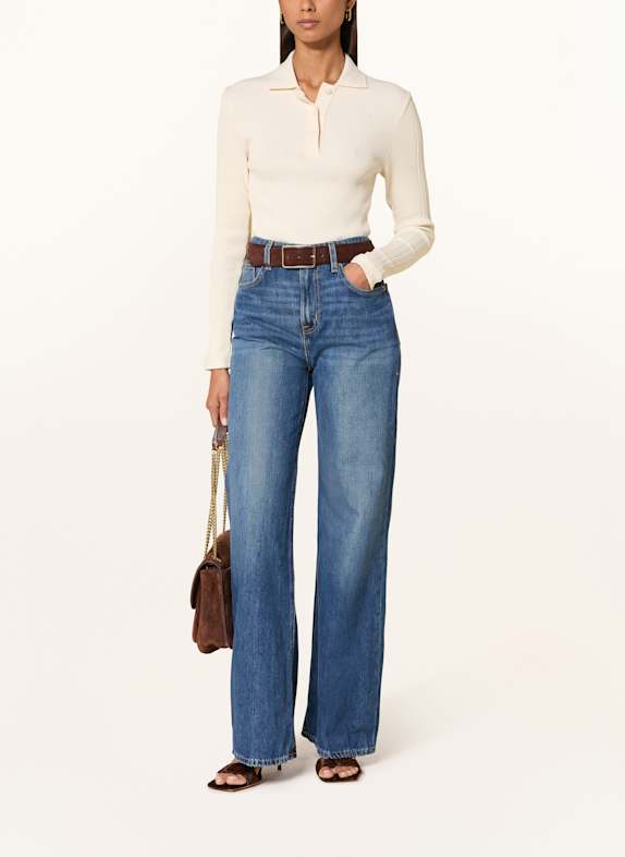 LAUREN RALPH LAUREN Wide Leg Jeans 001 ATECCO WASH