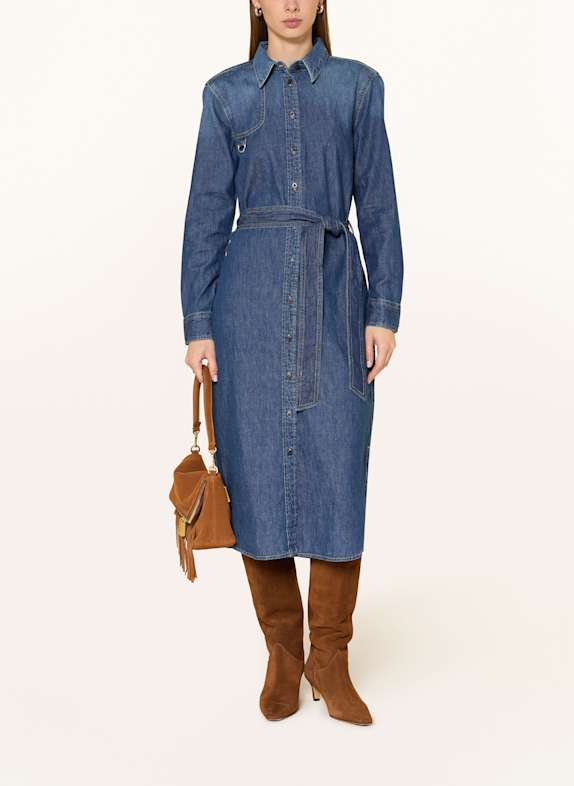 LAUREN RALPH LAUREN Jeanskleid BLAU