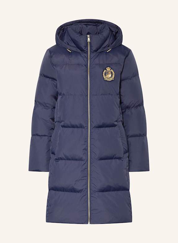 Blejzry a saka Péřová bunda TMAVĚ MODRÁ