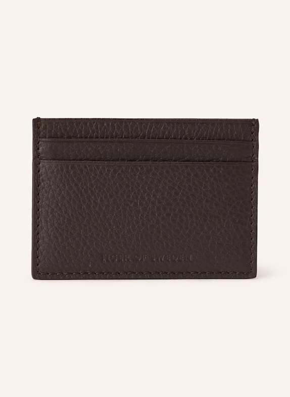 TIGER OF SWEDEN Kartenetui WAKE DUNKELBRAUN