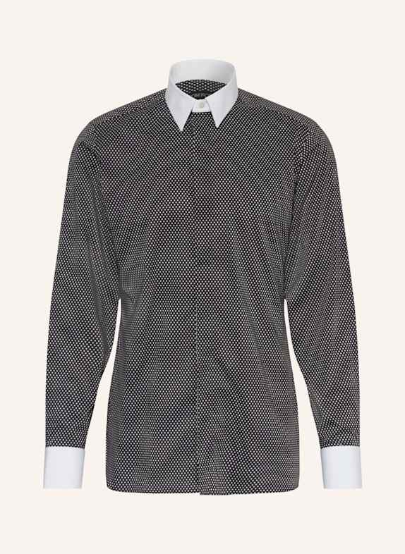 TOM FORD Hemd Classic Fit SCHWARZ / WEISS