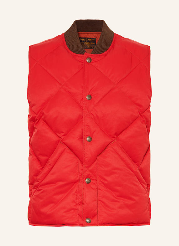 RRL Steppweste ROT