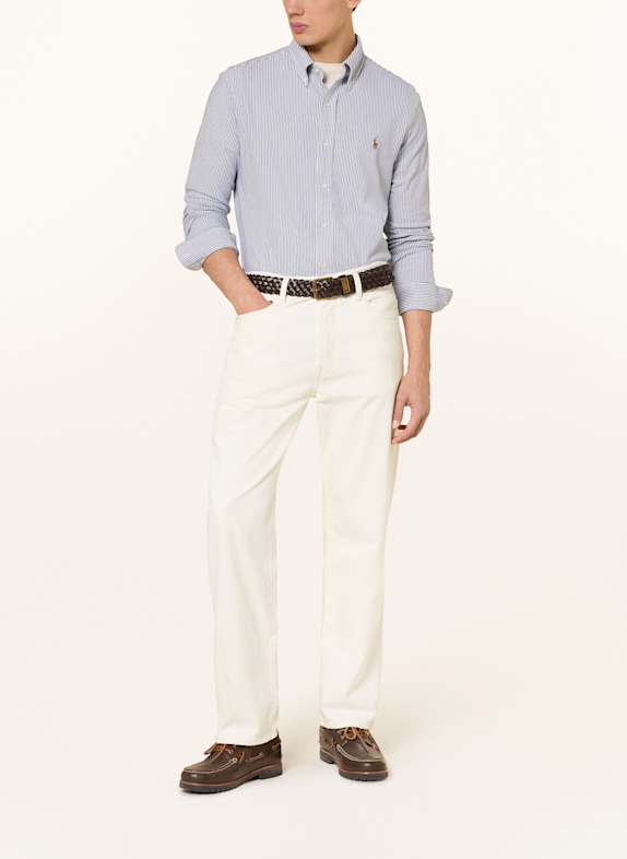 POLO RALPH LAUREN Oxfordhemd Regular Fit BLAU / WEISS