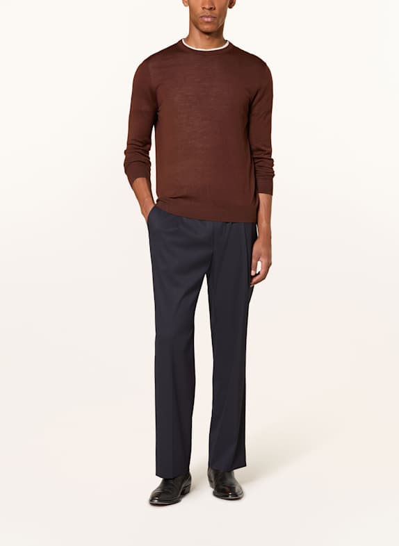TIGER OF SWEDEN Pullover CONNOR DUNKELROT