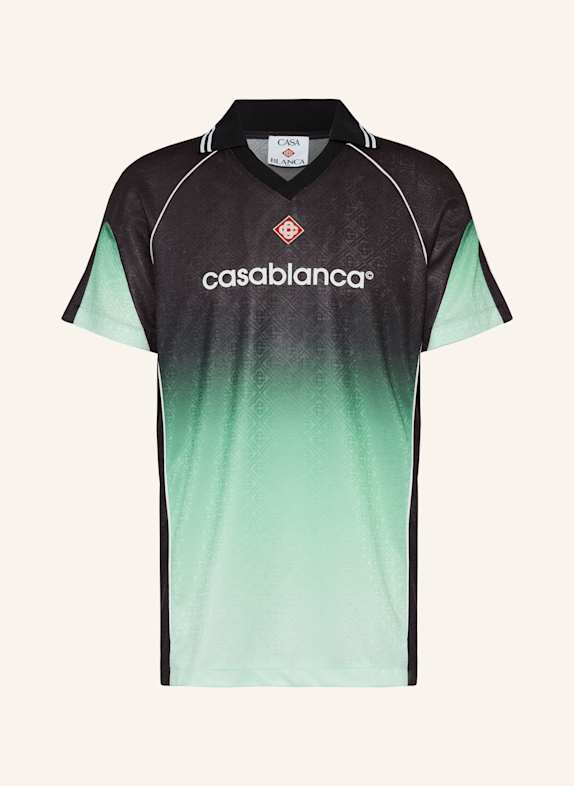 Casablanca T-Shirt SCHWARZ/ MINT/ WEISS