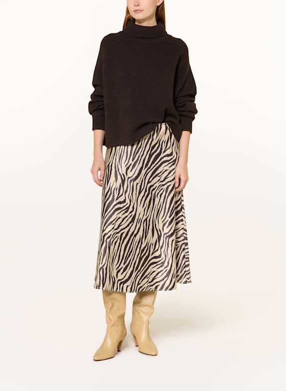 Juvia Trui met col RIKE MARRON FONCÉ