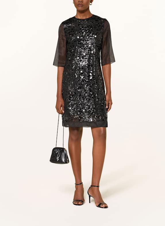 InWear Cocktailkleid DAVINAIW mit Pailletten SCHWARZ
