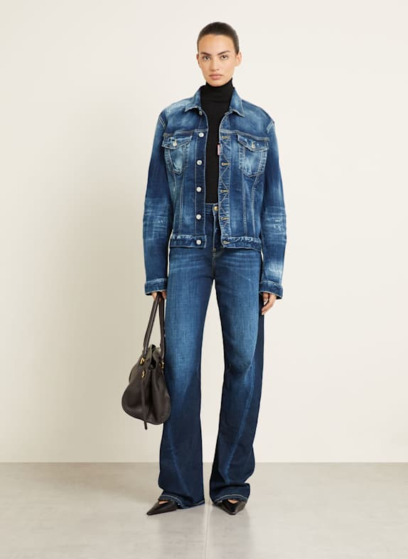 DSQUARED2 Jeansjacke DUNKELBLAU