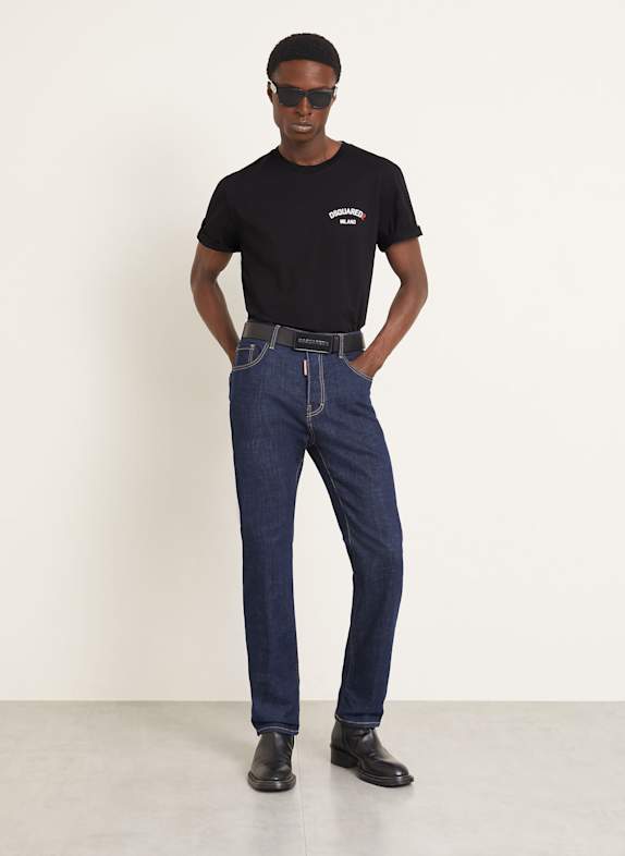 DSQUARED2 T-Shirt SCHWARZ