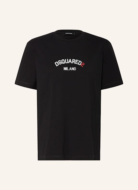 DSQUARED2 T-shirt CZARNY