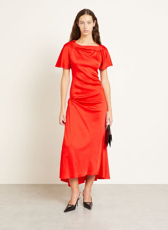 VICTORIA BECKHAM Abendkleid ROT