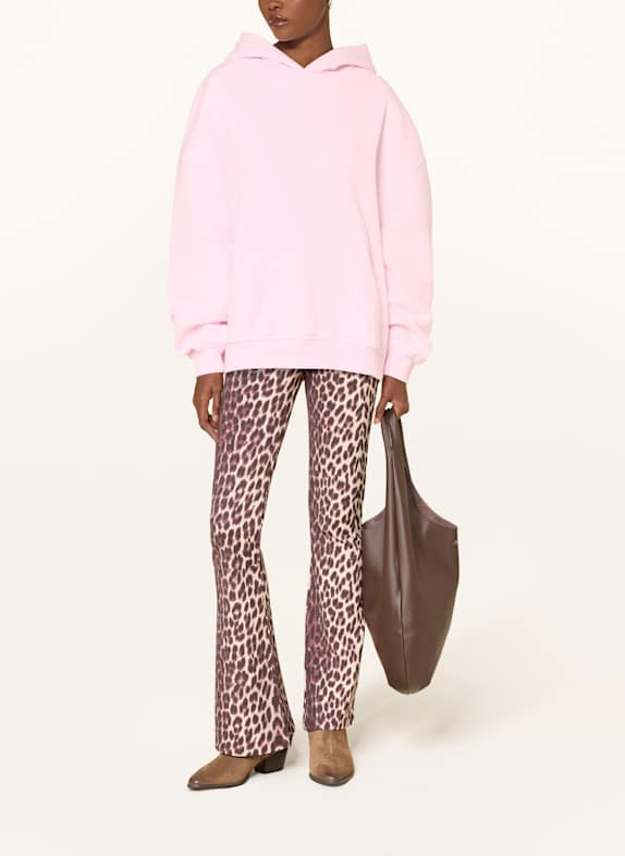 OH APRIL Sweat à capuche BOYFRIEND ROSE FUCHSIA