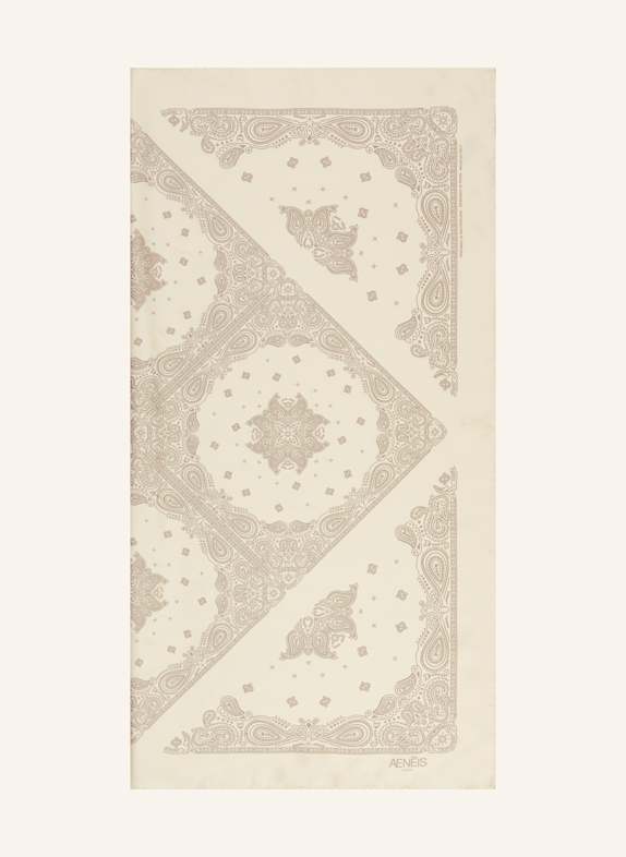 AENEIS Seidentuch CREME