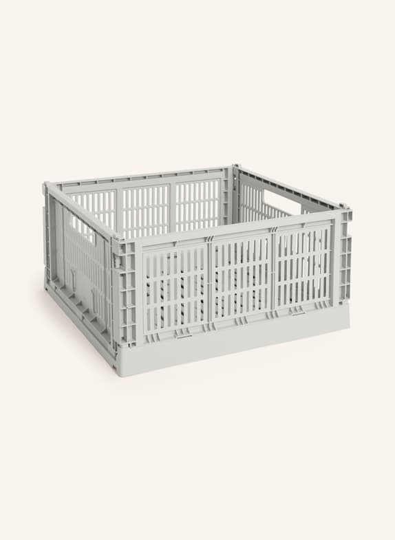 HAY Storage tin TIN MEDIUM GRAY