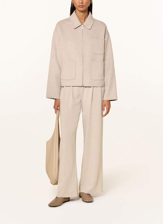 Smith & Soul jasje met kraag BEIGE