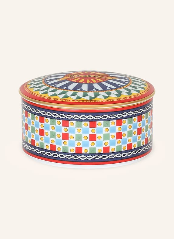DOLCE & GABBANA CASA Aufbewahrungsdose ROT / GRÜN / BLAU