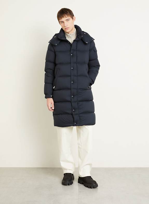 MONCLER Daunenmantel HANOVERIAN DUNKELBLAU