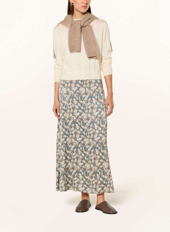 Marc O'Polo satijnen rok W09 multi/slate blue
