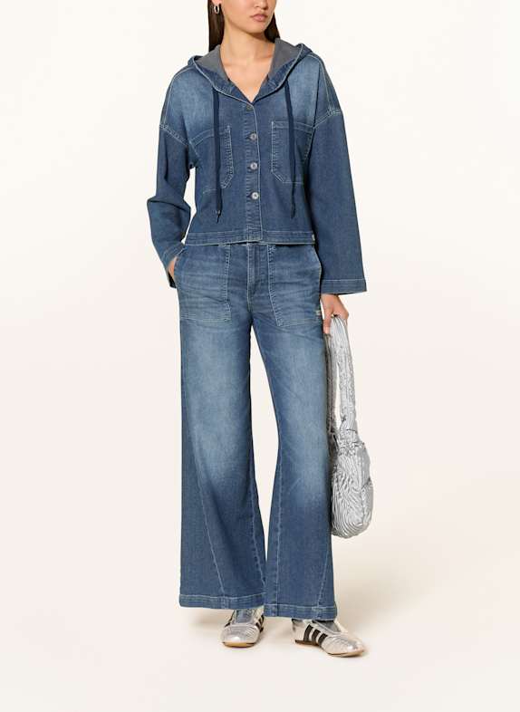 GANG Oversized-Jeansjacke 94ALICE 7950 cosy dark blue