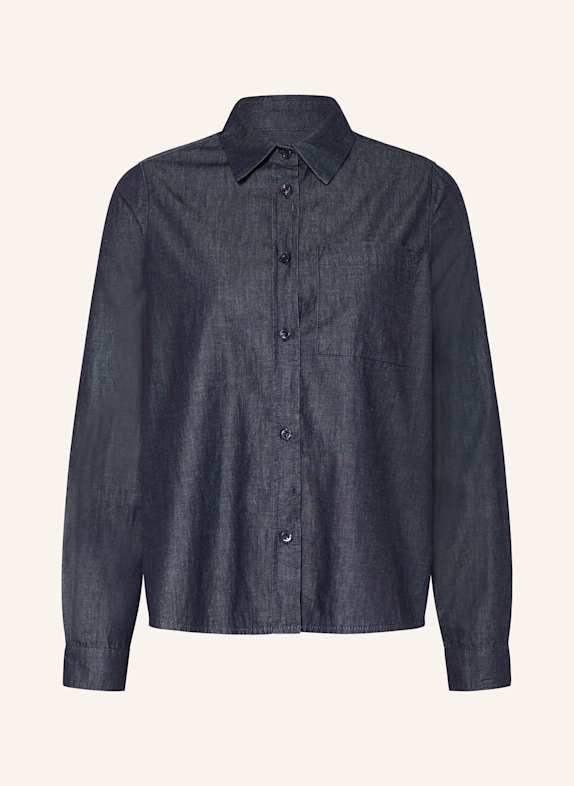 MILANO ITALY Shirt blouse in denim look DARK BLUE