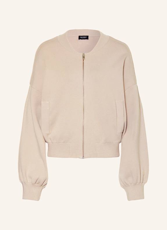 ELIAS RUMELIS Bluzon z dzianiny NELIA KREMOWY