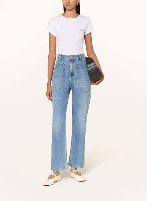 ELIAS RUMELIS Rechte jeans SENDY 1170 steel blue