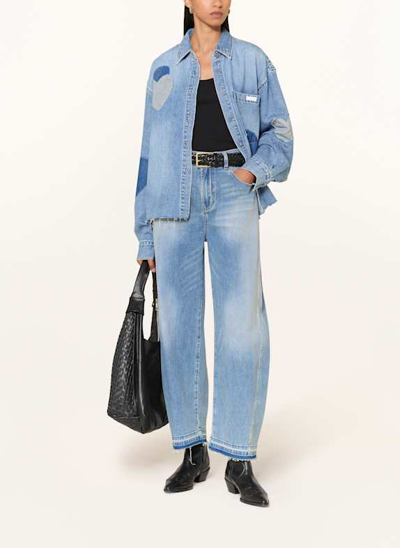 ELIAS RUMELIS Wide Leg Jeans NORALIE 1187 peak blue