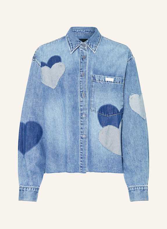 ELIAS RUMELIS Jeansbluse BEBA BLAU