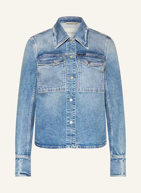 CLOSED Jeansbluse HELLBLAU