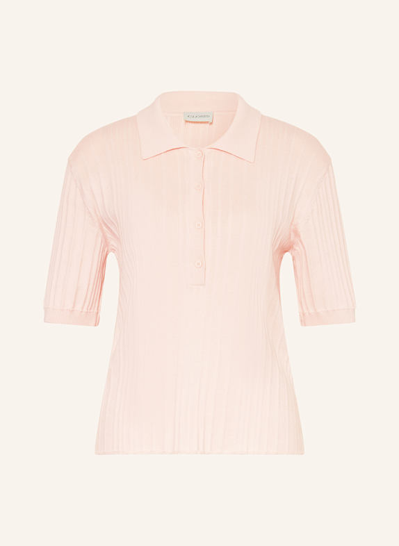 CLOSED Polo en maille ROSE CLAIR