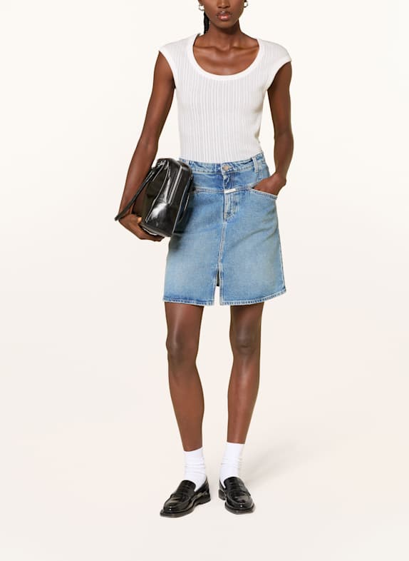 CLOSED gebreid shirt ECRU