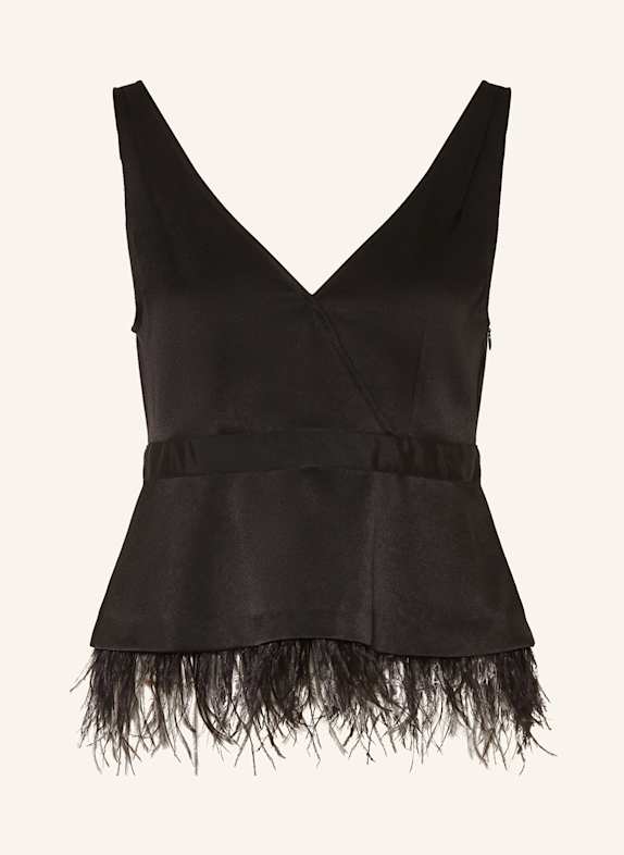 LUISA CERANO Blusentop SCHWARZ