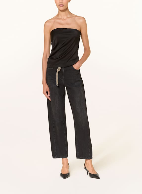 LUISA CERANO Off-shoulder-top SORT